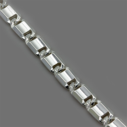 Zaveris Sterling Silver Scooped Bracelet