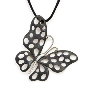 Sterling Silver Butterfly Pendant