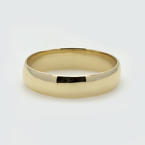 Zaveris 18 Carat Solid Yellow Gold 5mm Wedding Ring