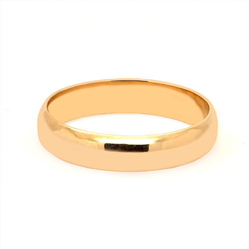 Zaveris 18 Carat Rose Gold Wedding Band