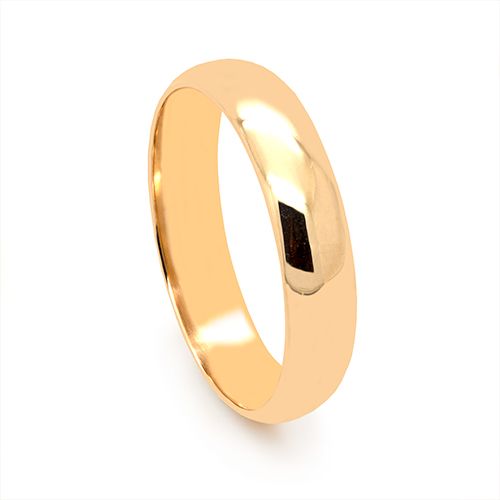 Zaveris 18 Carat Rose Gold Wedding Band