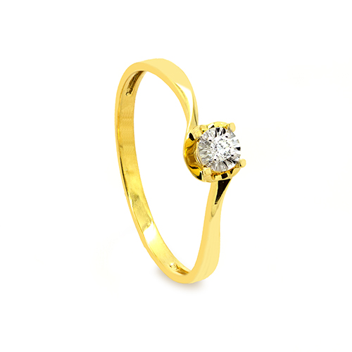 gold engagement rings for women