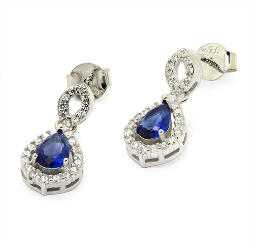 Zaveris Sterling Silver Urban Chic Pendant Set