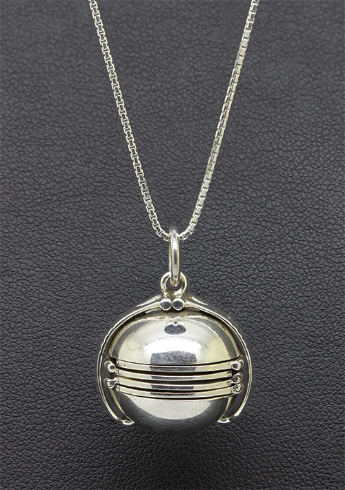 Zaveris Sterling Silver Hidden Treasures Locket