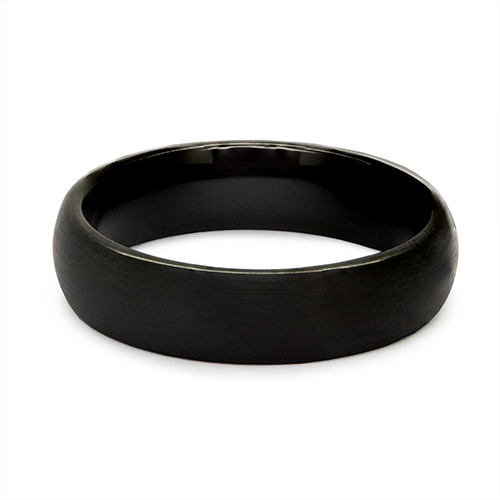 Zaveris Tungsten Carbide Matte Finish 6mm Ring