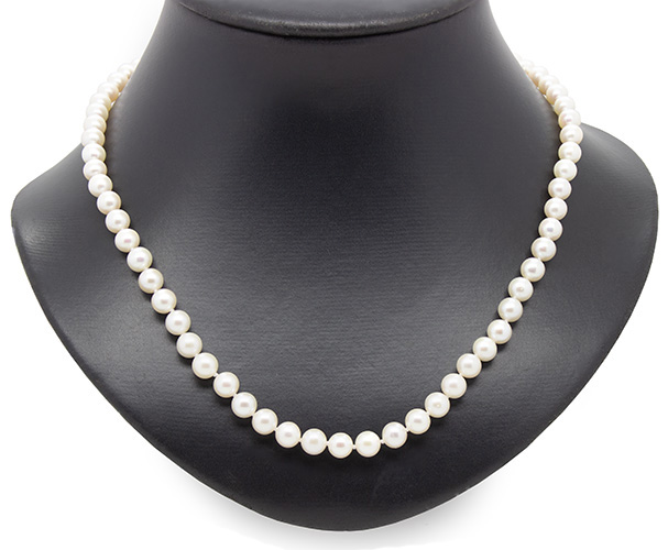Zaveris Classic Grace – Freshwater 6–6.5mm Pearl Necklace