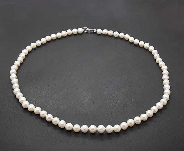 Zaveris Classic Grace – Freshwater 6–6.5mm Pearl Necklace