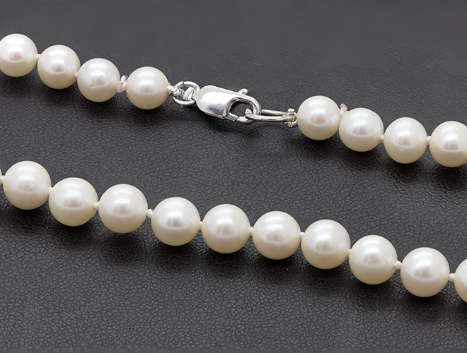 Zaveris Classic Grace – Freshwater 6–6.5mm Pearl Necklace